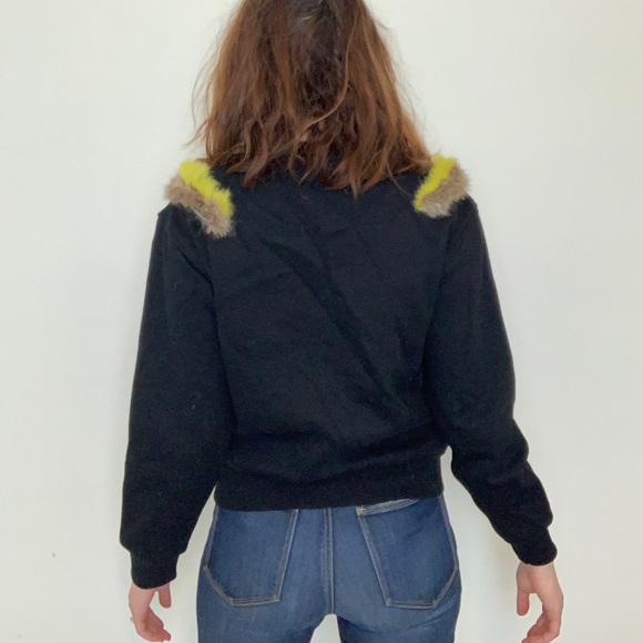SWEATER SALE - ONLY $35!! Super soft rabbit fur sweatshirt - Picture 2 of 5